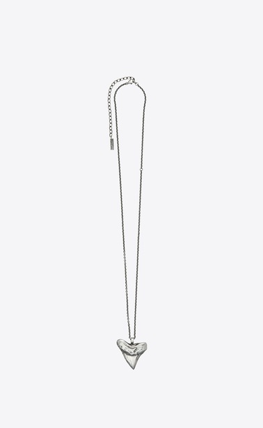 Shark's tooth pendant charm